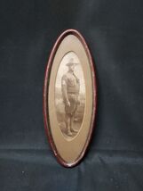 ORIGINAL WWI African American Soldier Doughboy Military Full Body Framed... - $199.99
