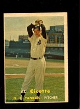 1957 TOPPS #398 AL CICOTTE VGEX (RC) YANKEES *NY8262 - $8.09