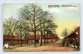 WWI Camp Bourg-Léopold Beverloo camp Interior Belgium UNP DB Postcard M1 - £2.40 GBP