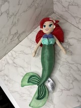 Disney Ariel The Little Mermaid 21&quot; Plush Doll Soft Stuffed Shop Disney - $19.79