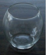 BRAND NEW 4.5&quot; Glass Rose Bowl Vase, VERY NICE SHAPE GREAT VASE - £6.33 GBP