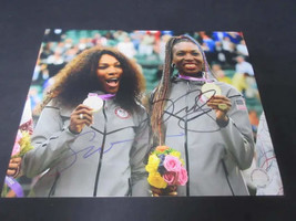 Venus &amp; Serena Williams Signed Olympics 8x10 Photo COA - $275.22