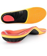 TopSole 272 Red XL Unisex Plantar Fasciitis Orthotic Insoles M:12-12.5/W... - $349.95 MXN