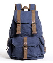 Vagarant Traveler 40 in. Large Sport Washed Canvas Backpack C04.BLU - £38.37 GBP
