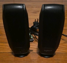 LOGITECH S120 Black 120V-60Hz 100MA Set Of 2 Computer Speakers (TESTED) - $228.63 MXN