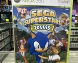 Sega Superstars Tennis (Microsoft Xbox 360, 2008) CIB Complete Tested! - $7.26