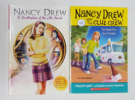 2 NANCY DREW Chapter Paperback Books Lot: Movie and #2 Clue Crew Carolyn Keene - £3.92 GBP