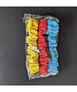 Elastic HeadBand Scrunchies Blue Red Yellow (3) For Team Recognition - $225.90 MXN