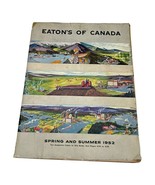 Eatons Canada 1952 Catalogue Spring Summer Soft Cover Vintage Fashion - $121.72