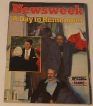 Newsweek Magazine February 2, 1981 Ronald Reagan Hostages Free at Last - £7.56 GBP