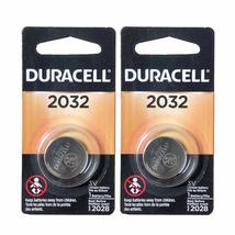 2X Duracell DL2032 3V Lithium Coin Cell Battery CR2332, BR2332, DL2032, SB-T15,  - £5.79 GBP