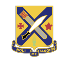 4&quot; 2nd infantry regiment noli me tangere army bumper sticker decal usa made - £21.23 GBP