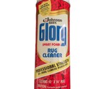 Johnson Wax Glory Professional Rug Cleaner Spray Foam Metal Can 1960’s 2... - £29.85 GBP