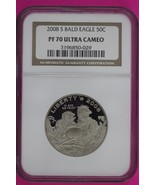 2008 S PF 70 Bald Eagle Commemorative Half Dollar NGC Certified Authenti... - $81.69 CAD