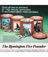 1977 Remington Five Pounder 22 Rounds Advertisement Hunting Ammo Vintage... - $19.99