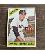 1966 Topps Baseball Card #21 Don Nottebart pitcher - £1.96 GBP