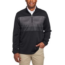 Pebble Beach Performance Long Sleeve ¼ Zip Pullover Black Men&#39;s Sz XL NWT - $434.59 MXN