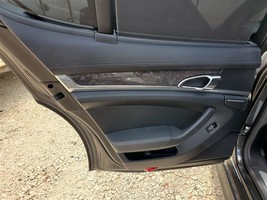 2012 Porsche Panamera OEM Left Rear Door Trim Panel Black - £97.38 GBP