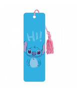 Disney Stitch &quot;Hi&quot; Character Concept Art Style Bookmark Blue - £9.46 GBP