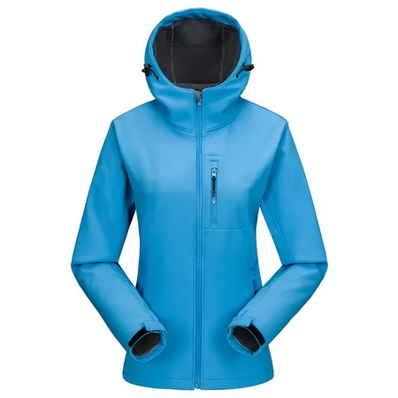 Outdoor Camping Hi Female Jackets Fleece Soft Waterproof Women&#39;s Windbreaker Tre - £134.01 GBP