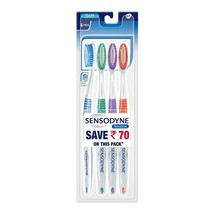 Sensodyne Toothbrush: Sensitive toothbrush with soft rounded bristles, 4... - $11.83