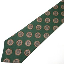 Rooster Brand Green with Pink Flowers Tie 57&quot; x 3.5&quot; - £13.54 GBP