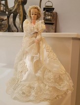Vintage 1960s POLLY POSE Doll 11.5&quot; Articulated Wedding Dress with Woode... - £156.87 GBP