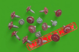1990-2002 mercedes r129 300sl sl500 fender bolt screw 17 pcs 10mm 8mm - $39.87