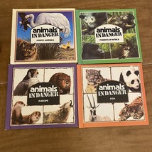 Animals In Danger Books By Gill Gould set of 4 books - $5.60