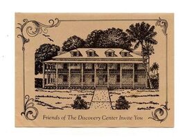 Friends of the Discovery Center 1979 Invitation to Fund Raiser at Auntie... - $13.86