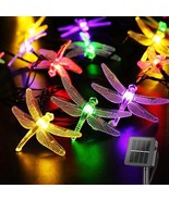 42ft Solar Power Garden Lights 60 LED Dragonfly Fairy String Light Yard ... - €20,66 EUR
