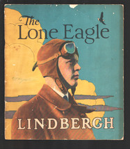 Lone Eagle 1929-Photo cover-famous aviator Charles Lindbergh-Color illustrati... - £99.50 GBP