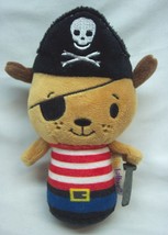 Hallmark Itty Bittys Pirate Party Pup Dog 5&quot; Plush Stuffed Animal Toy - £11.74 GBP