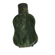 Green Jade Snuff Bottle 18th Century Antique Chinese Qing Dynasty - £305.65 GBP