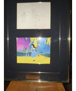Original Hand Painted Production Cel &amp; Drawing Journey Back to Oz 1973 C... - €86,77 EUR