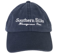 Southern Silks Bluegrass Ties Faded Blue Baseball Cap Hat Embroidered Ad... - £11.15 GBP