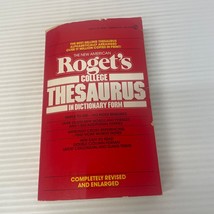 Roget&#39;s College Thesaurus Paperback Book by Philip D. Morehead Signet 1985 - £10.97 GBP