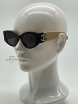 Chanel CH5524A 534/S8 Black &amp; Beige Polarized Sunglasses – Gray Gradient... - €245,20 EUR