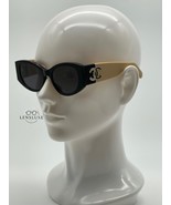 Chanel CH5524A 534/S8 Black &amp; Beige Polarized Sunglasses – Gray Gradient... - $280.25
