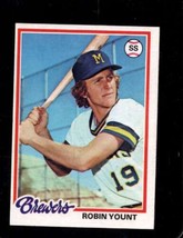 1978 Topps #173 Robin Yount Nm Brewers Uer Hof *X96300 - £8.46 GBP
