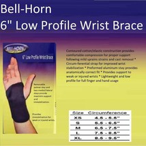 Bell-Horn 6&quot; Low Profile Wrist Brace Left Medium - £11.52 GBP