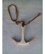 BRASS ANTIQUE COPPER ANCHOR KEY RING NAUTICAL BRASS ANCHOR KEY CHAIN - €13,06 EUR