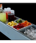 PARTY BAR DISPLAY COOLER BARGE PARTY BAR COOLER GRAY TAILGATING HOME BAR... - $5,634.79 MXN