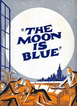 The Moon is Blue Souvenir Program 1950&#39;s Otto Preminger - £11.88 GBP