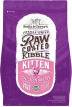 Stella and Chewys Cat Raw Coated Kitten Cage Free Chicken 2.5Lb - £22.11 GBP