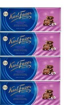 FAZER Karl Fazer Lakritzdrage in Vollmilchschokolade 4 x 200 g (4 Stück) - £24.42 GBP