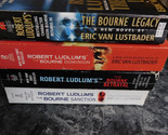 The Bourne Series lot of 4 Robert Ludlum Eric Van Lustbader Suspense Pap... - $7.99
