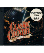 Classic Country 1970-194 Music CD 2 CDs 30 Songs 1970 to 1974 Older Country - £11.95 GBP