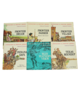 Set 6 Adventures in Frontier America Historical Fiction Vintage Children... - £12.98 GBP