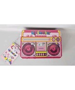 RARE 10pc Lip Smacker RETRO Boom Box Mini Tin Collection Lip Balm Misc F... - $722.19 MXN